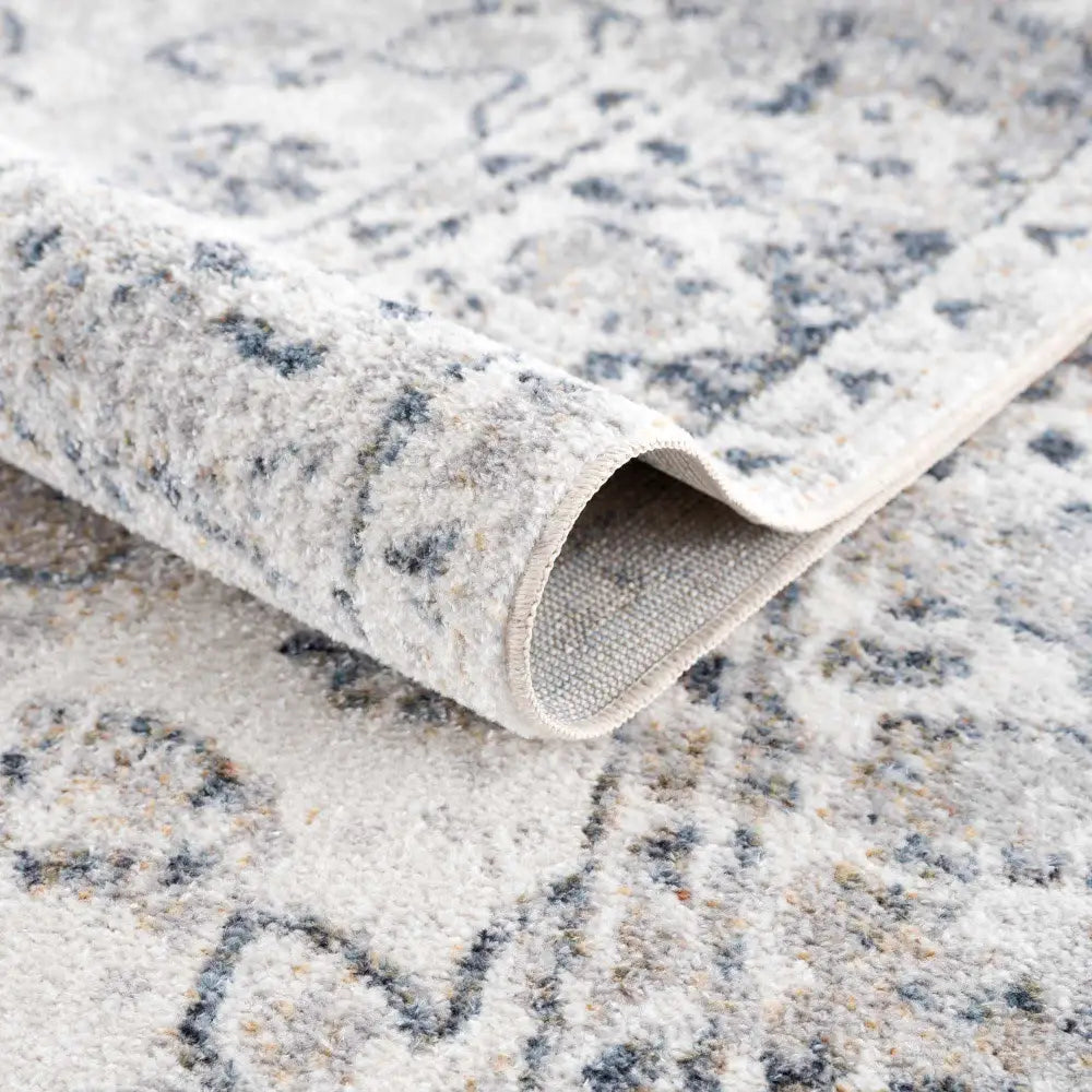 Rudo Cream Washable Area Rug - Boutique Rugs