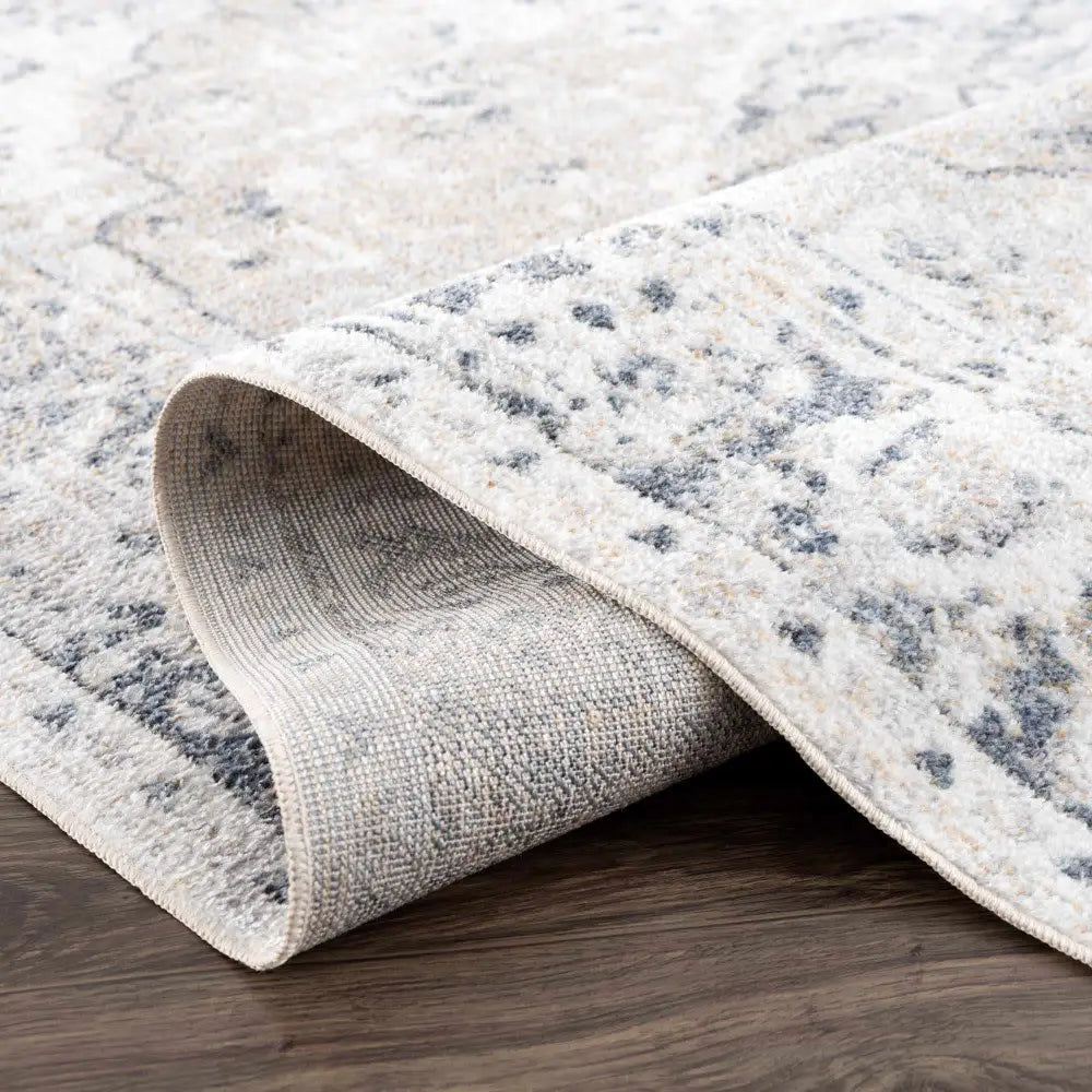 Rudo Cream Washable Area Rug - Boutique Rugs