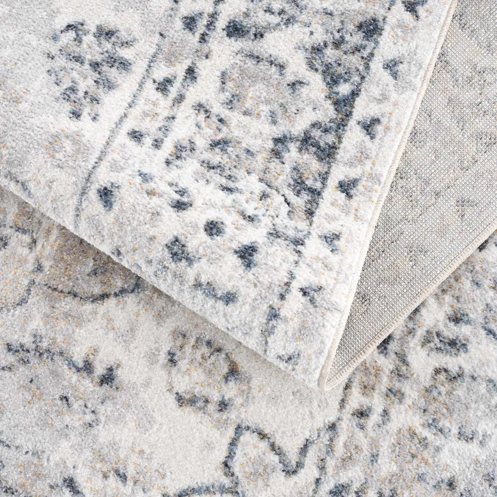 Rudo Cream Washable Area Rug - Boutique Rugs