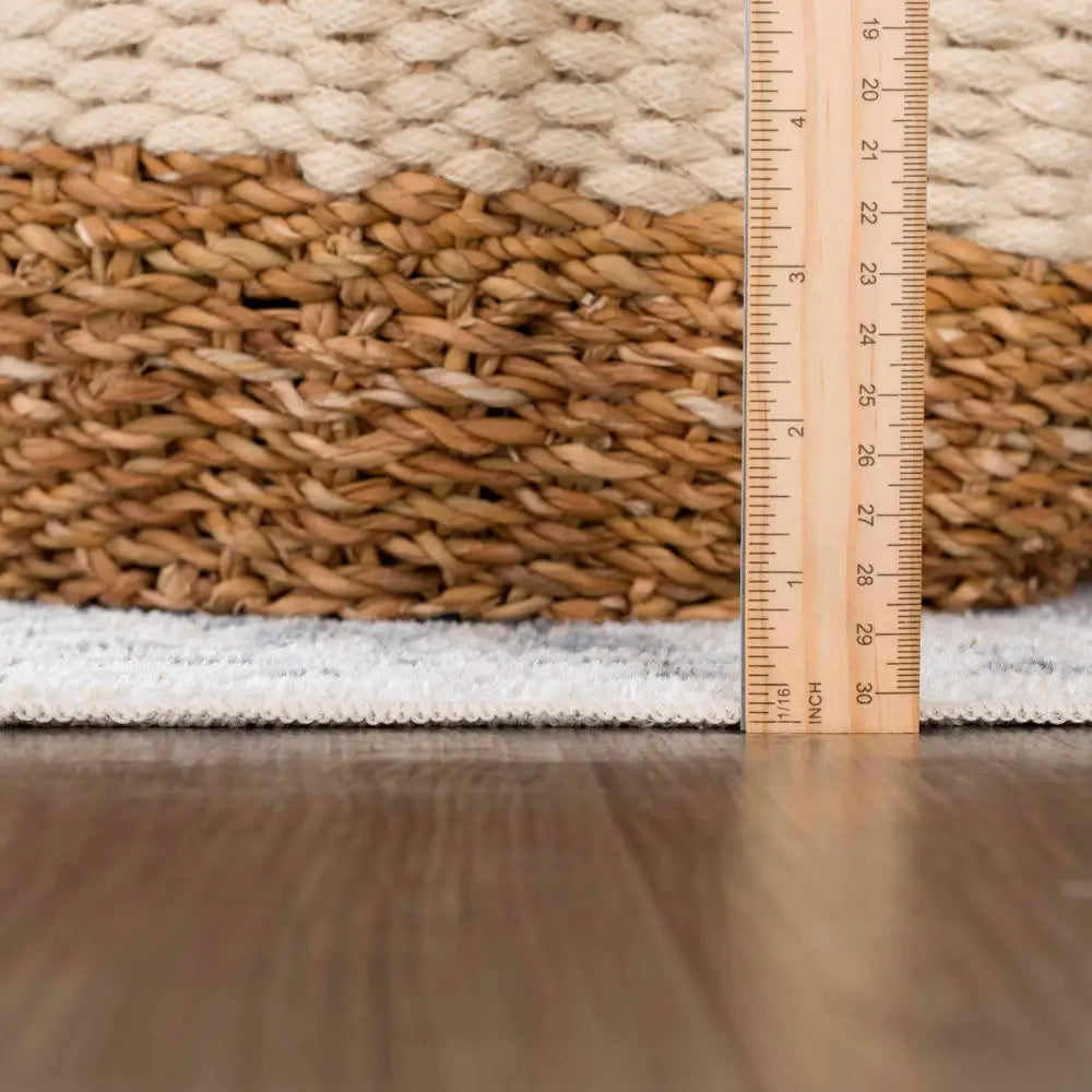 Rudo Cream Washable Area Rug - Boutique Rugs