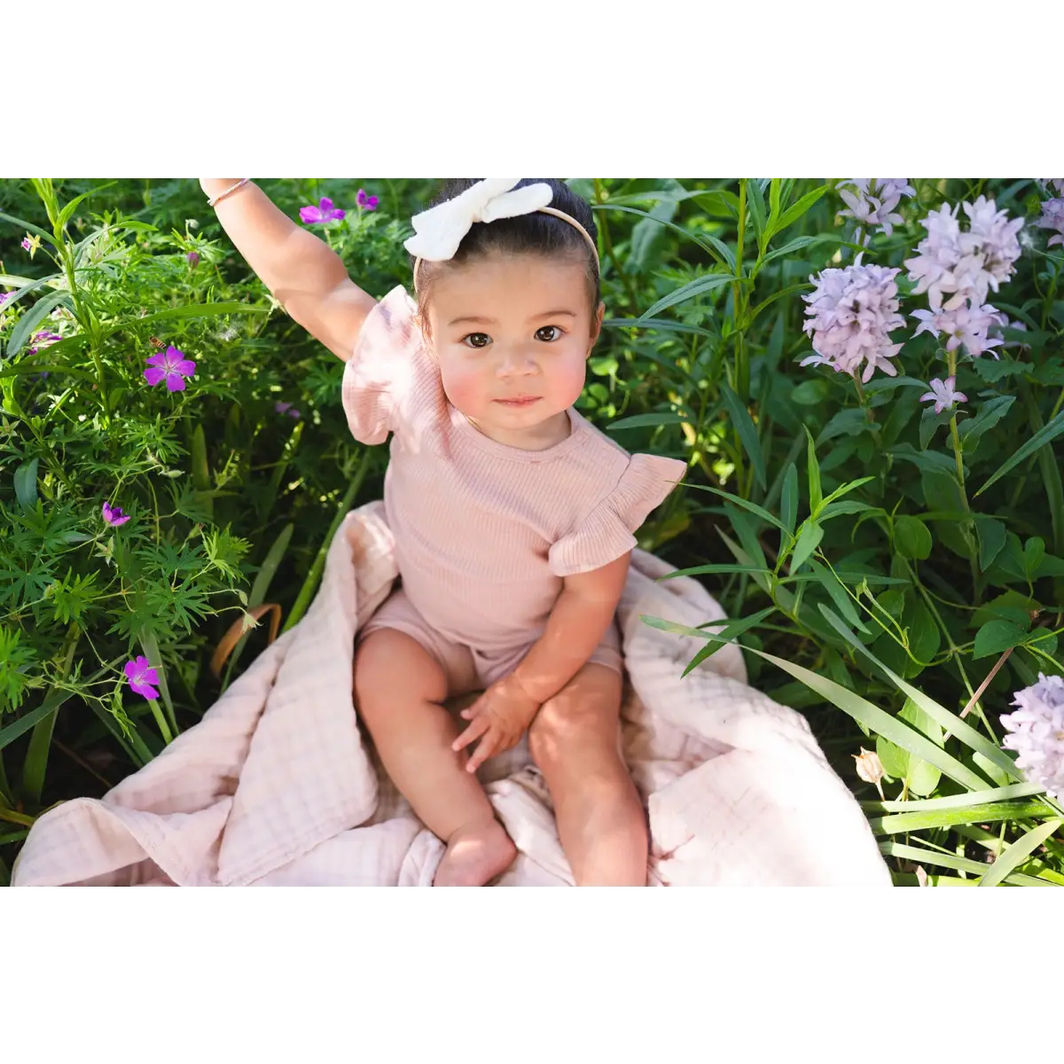 Ruffle Ribbed Short Set - Dusty Rose - Harp Angel Boutique