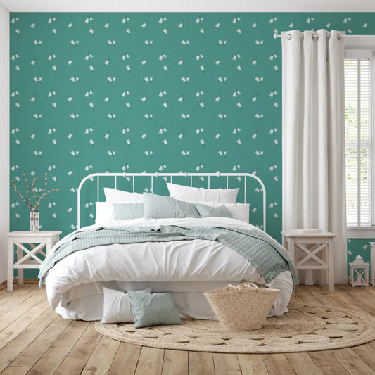 Rumi Wallpaper - Simple Tulips - by Sara Mari - Loomwell Home Goods