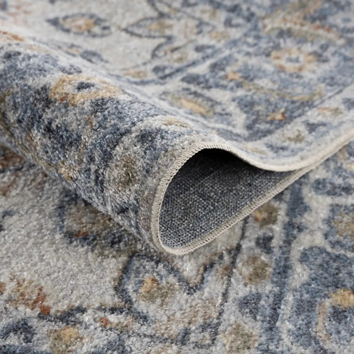 Rust Hiti Washable Area Rug - Boutique Rugs