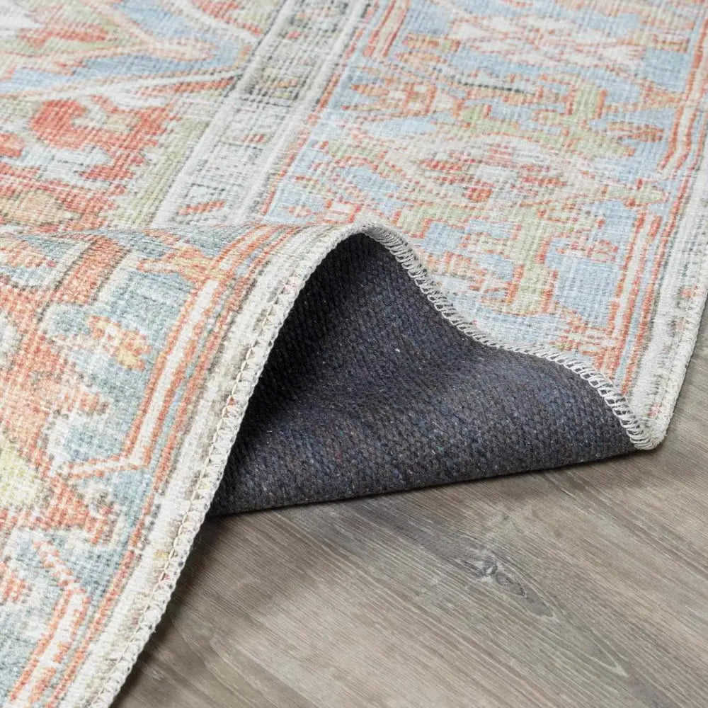 Rust Maayon Washable Rug - Boutique Rugs