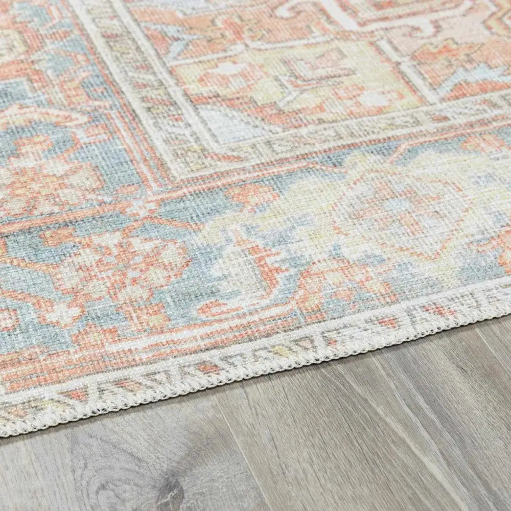 Rust Maayon Washable Rug - Boutique Rugs