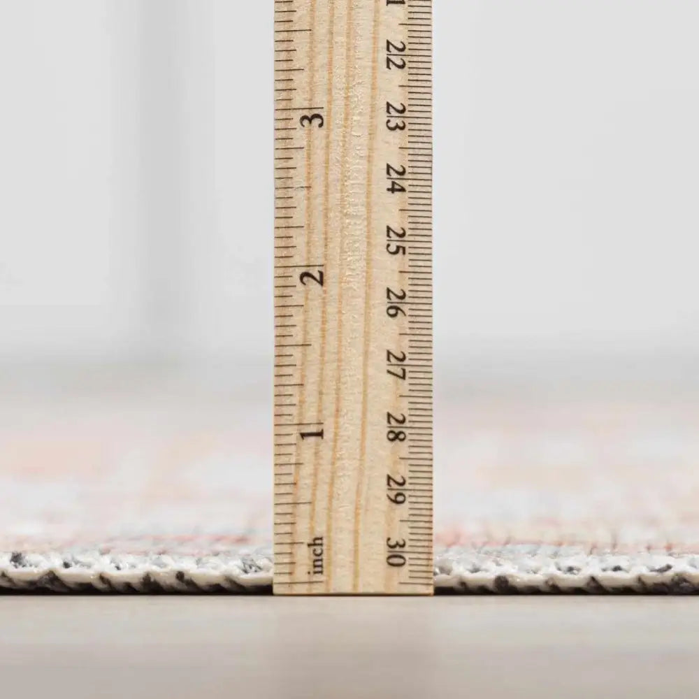 Rust Maayon Washable Rug - Boutique Rugs