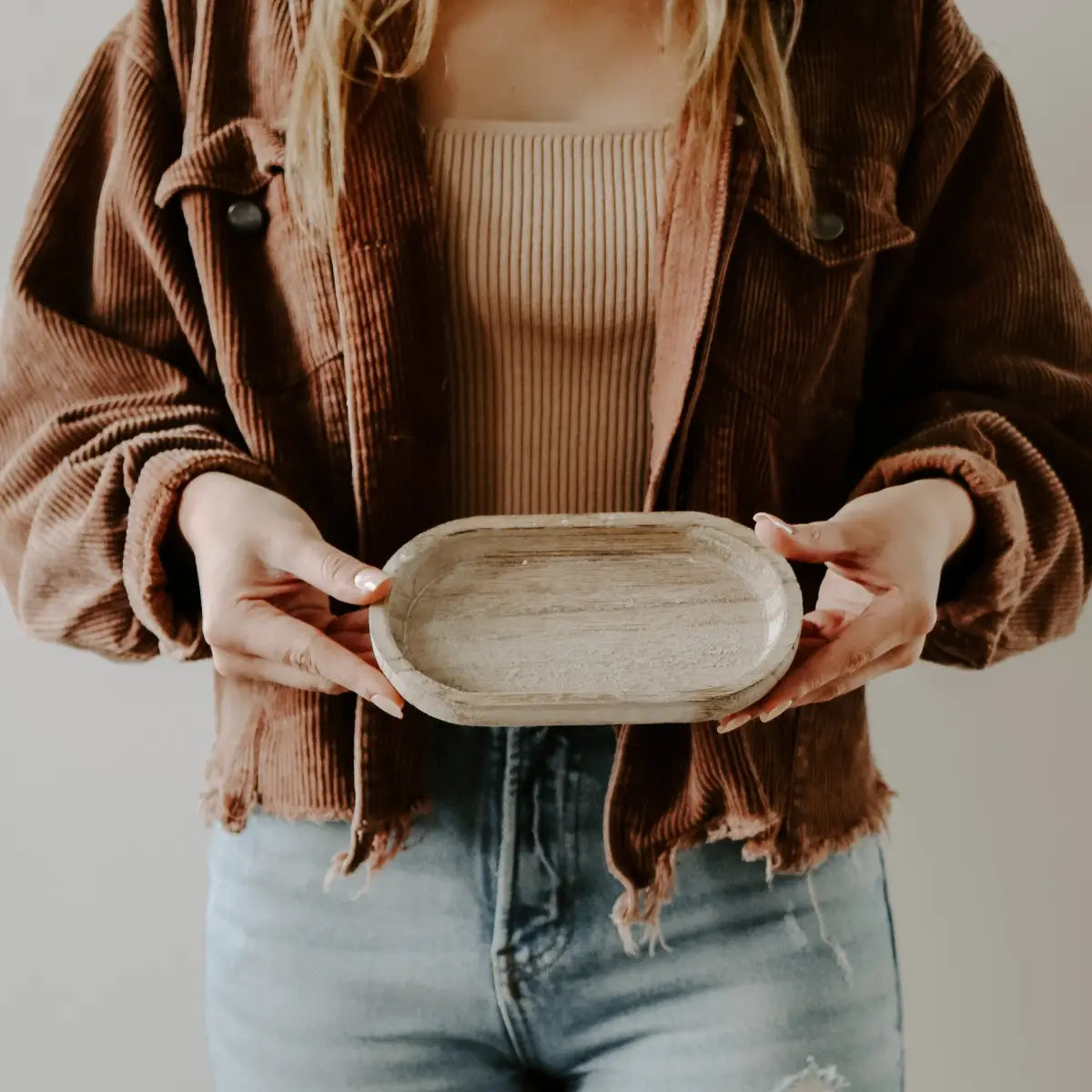 Rustic Wood Tray - Sweet Water Decor