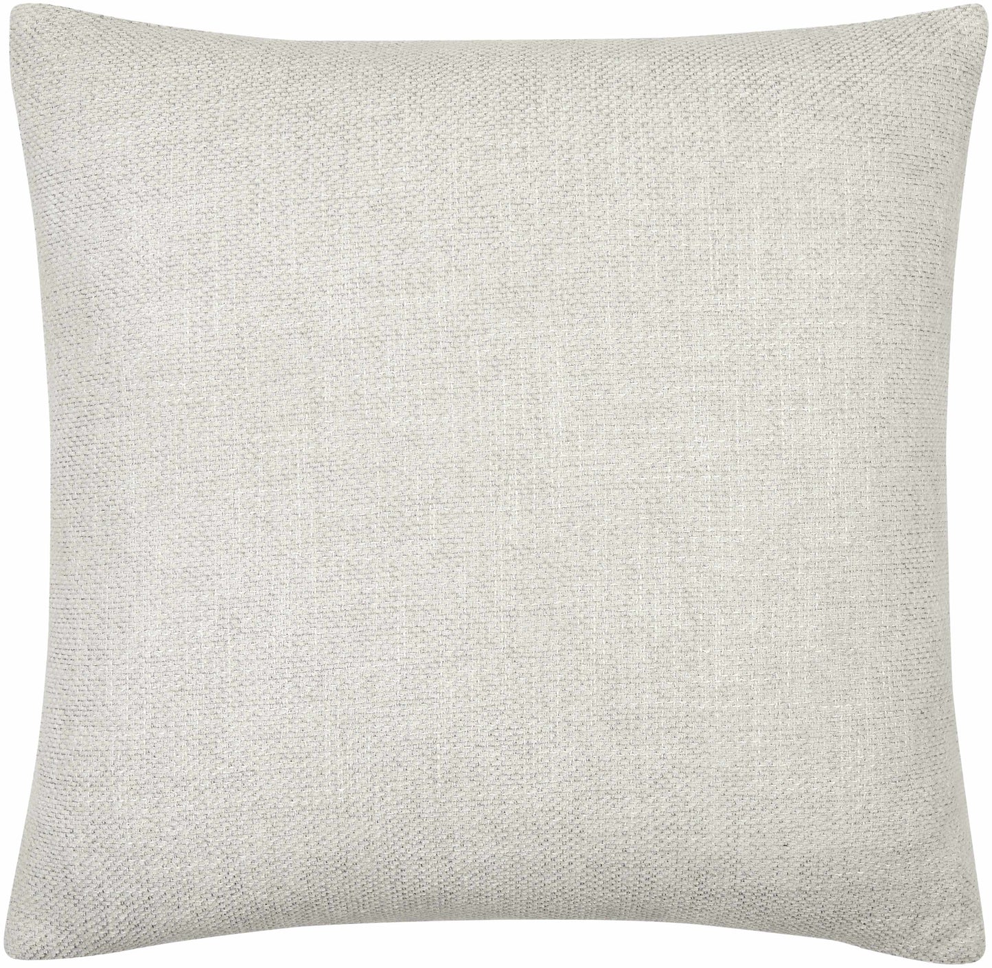 Coussin décoratif aspect lin neutre Reijo