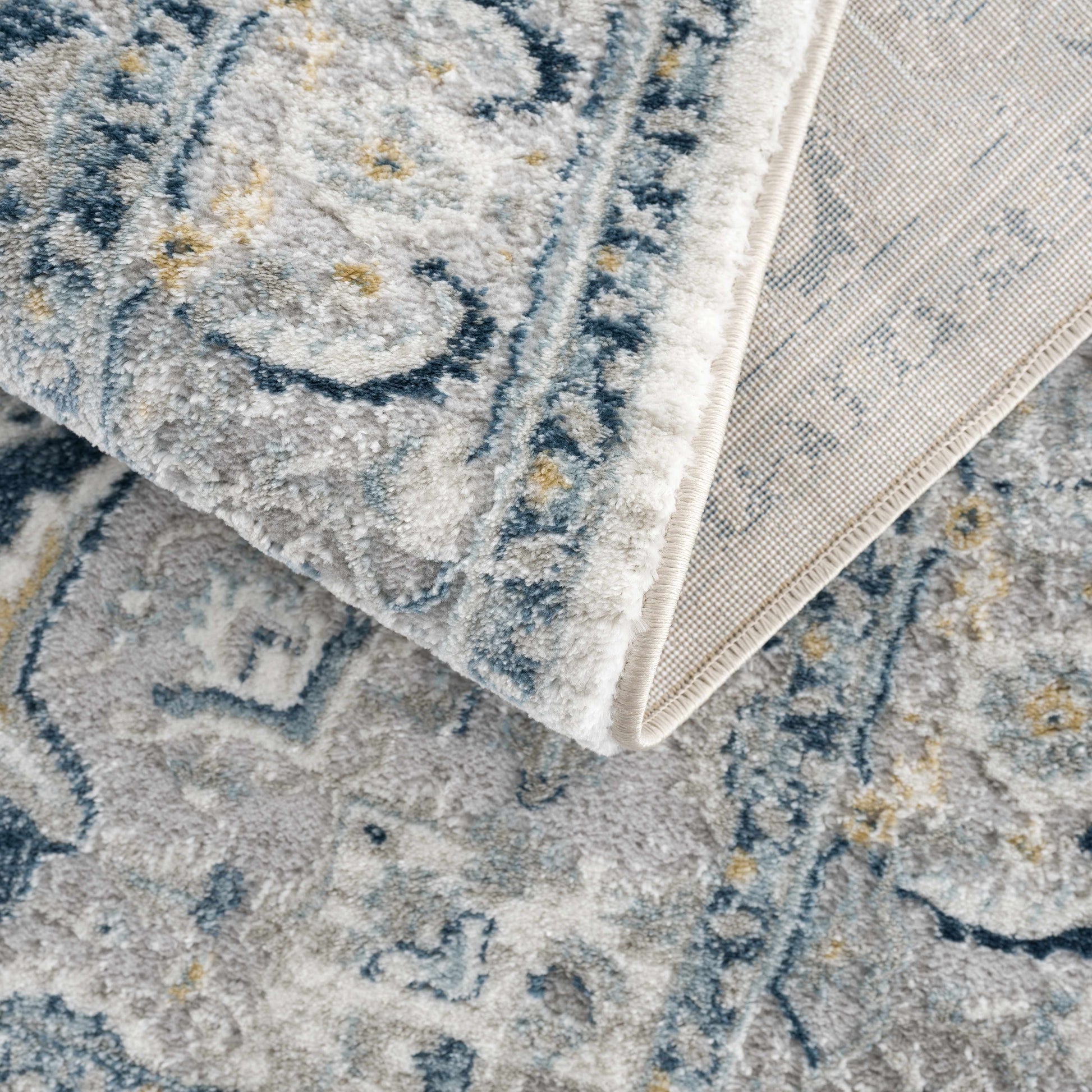 Liverpool Blue Area Rug - Clearance - Boutique Rugs
