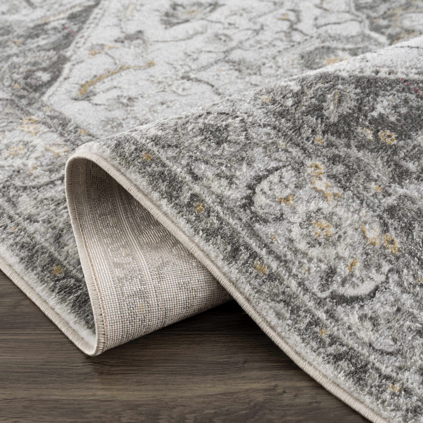 Liverpool Light Gray Area Rug - Clearance - Boutique Rugs