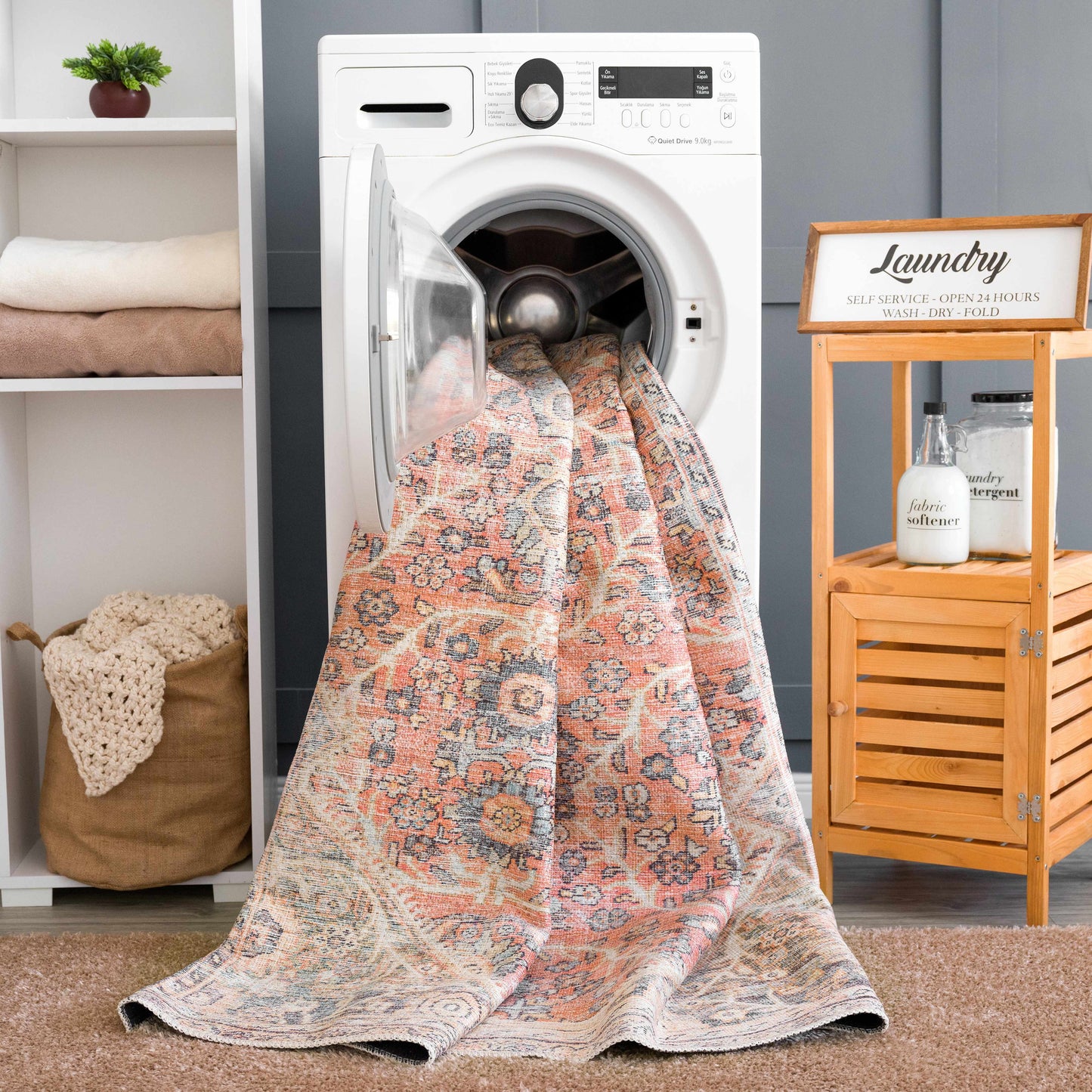 Konstantina Washable Traditional Rug - Limited Edition - Boutique Rugs