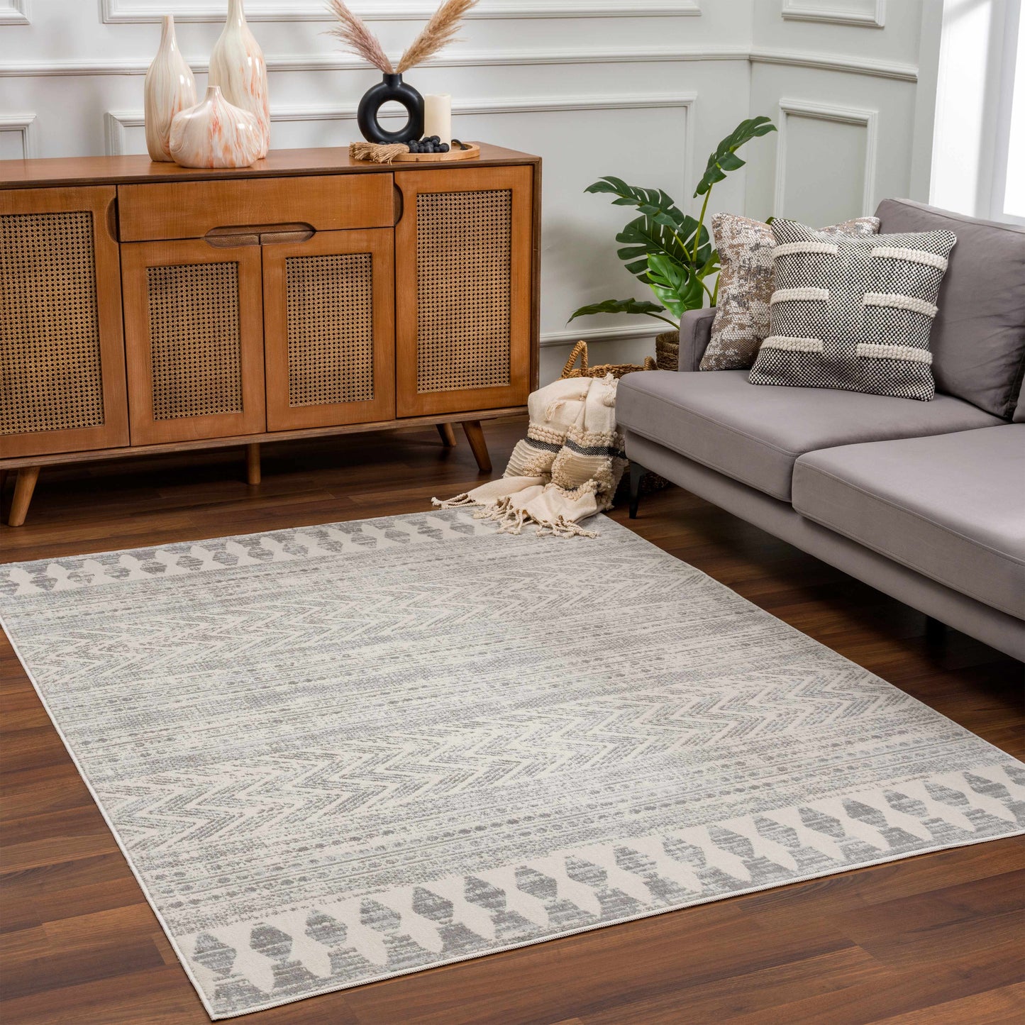 Tapis Chinnor à motifs sur toute la surface