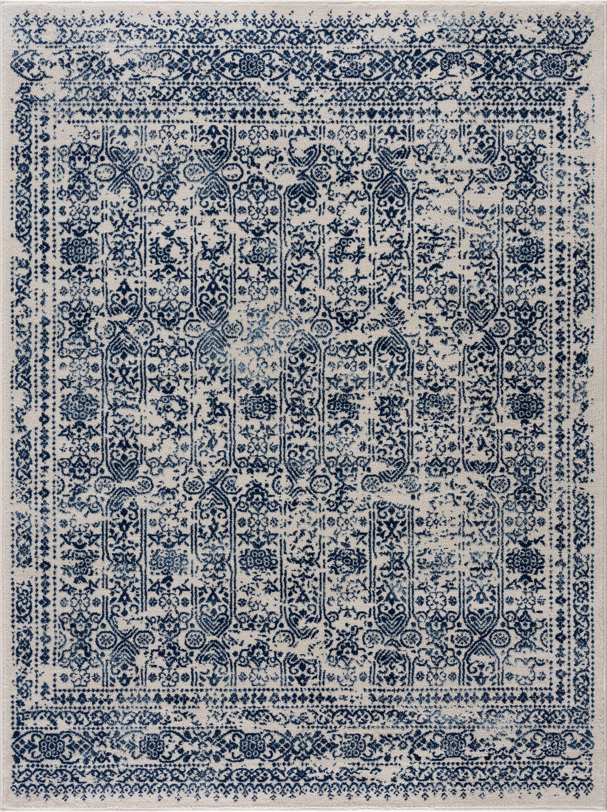 Michie Blue Area Rug - Clearance - Boutique Rugs