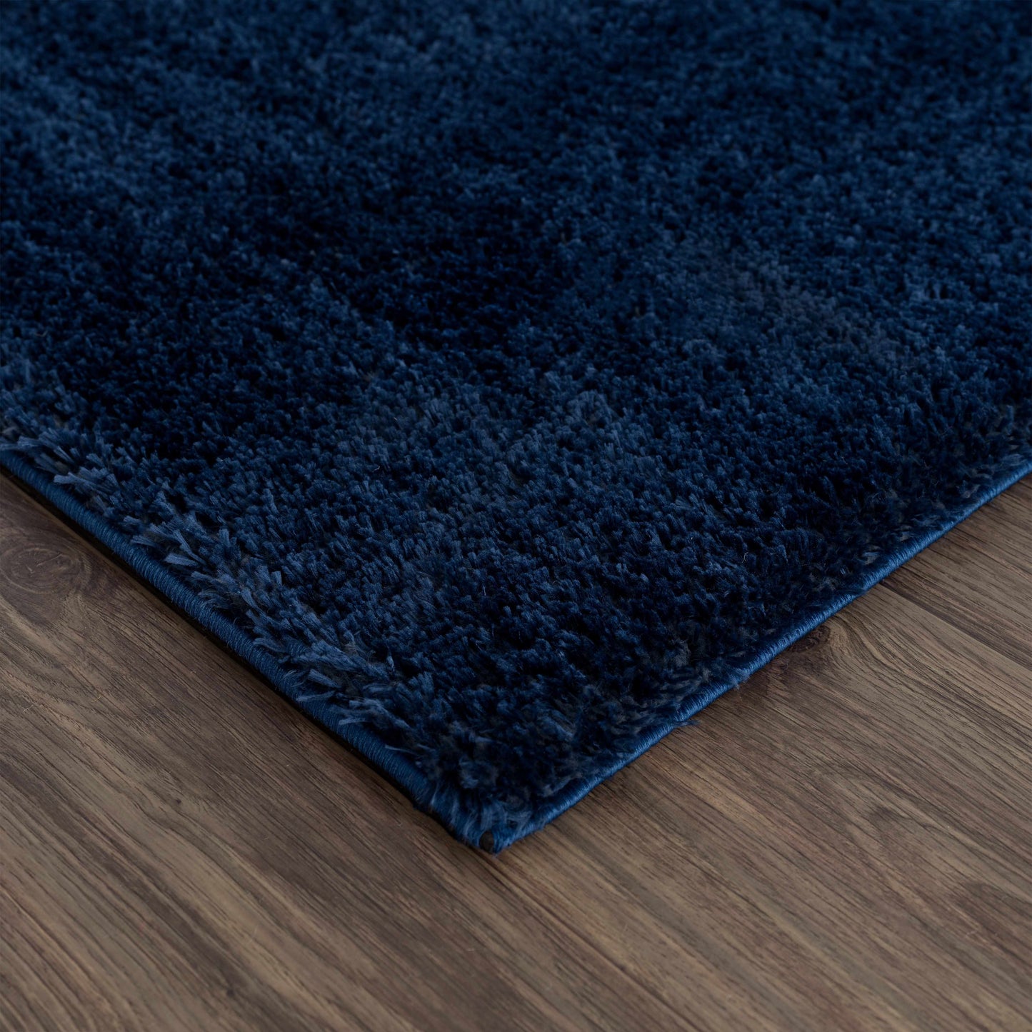 Heavenly Solid Navy Blue Shag Rug - Clearance - Boutique Rugs