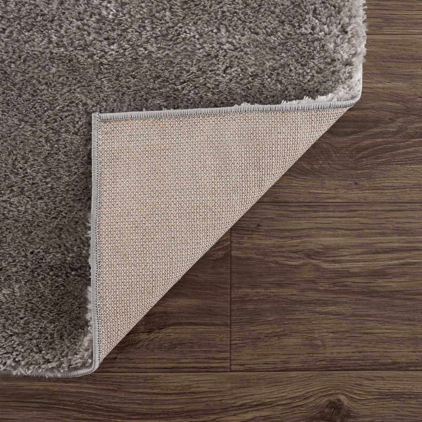 Heavenly Solid Gray Plush Rug - Clearance