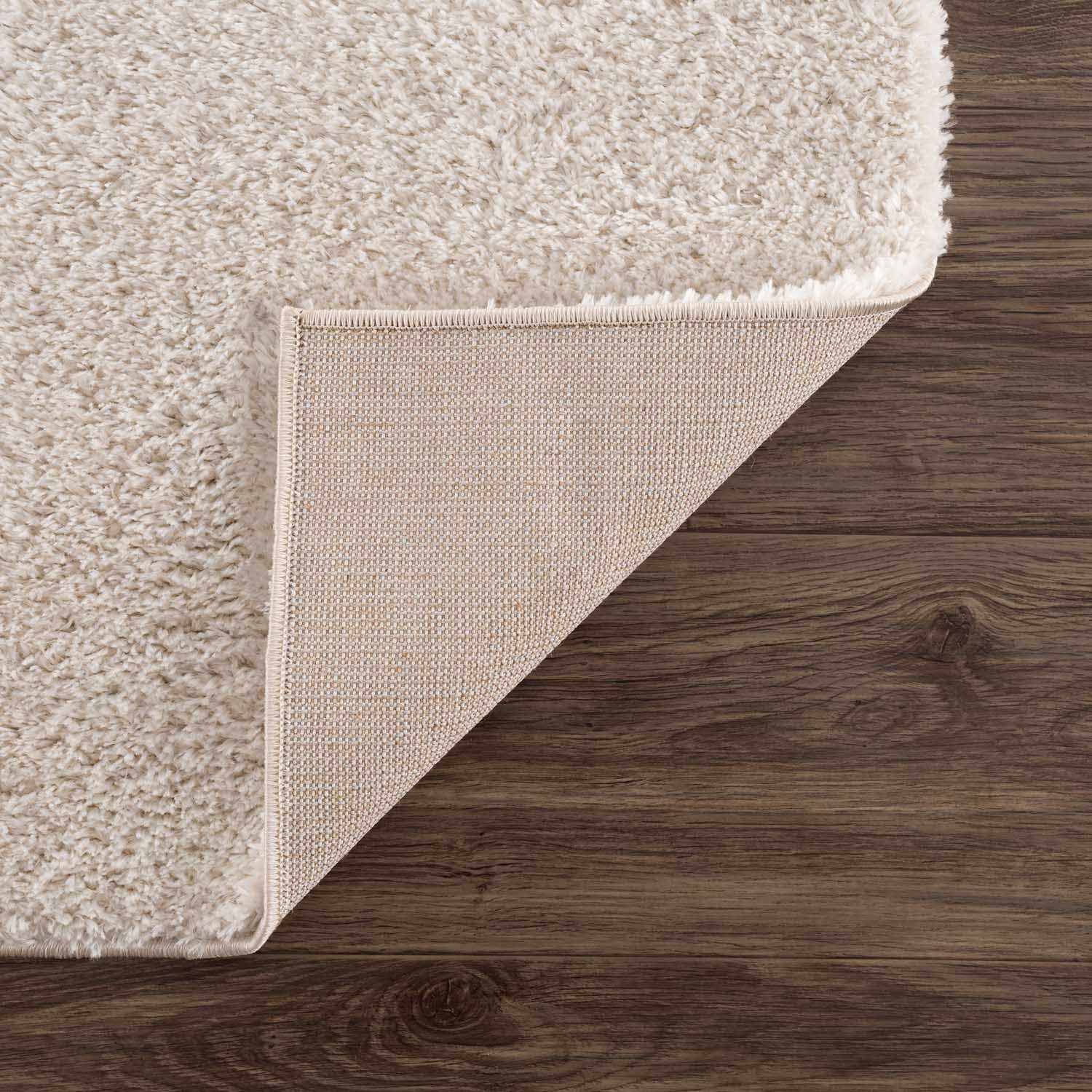 Heavenly Solid Beige Plush Rug - Boutique Rugs