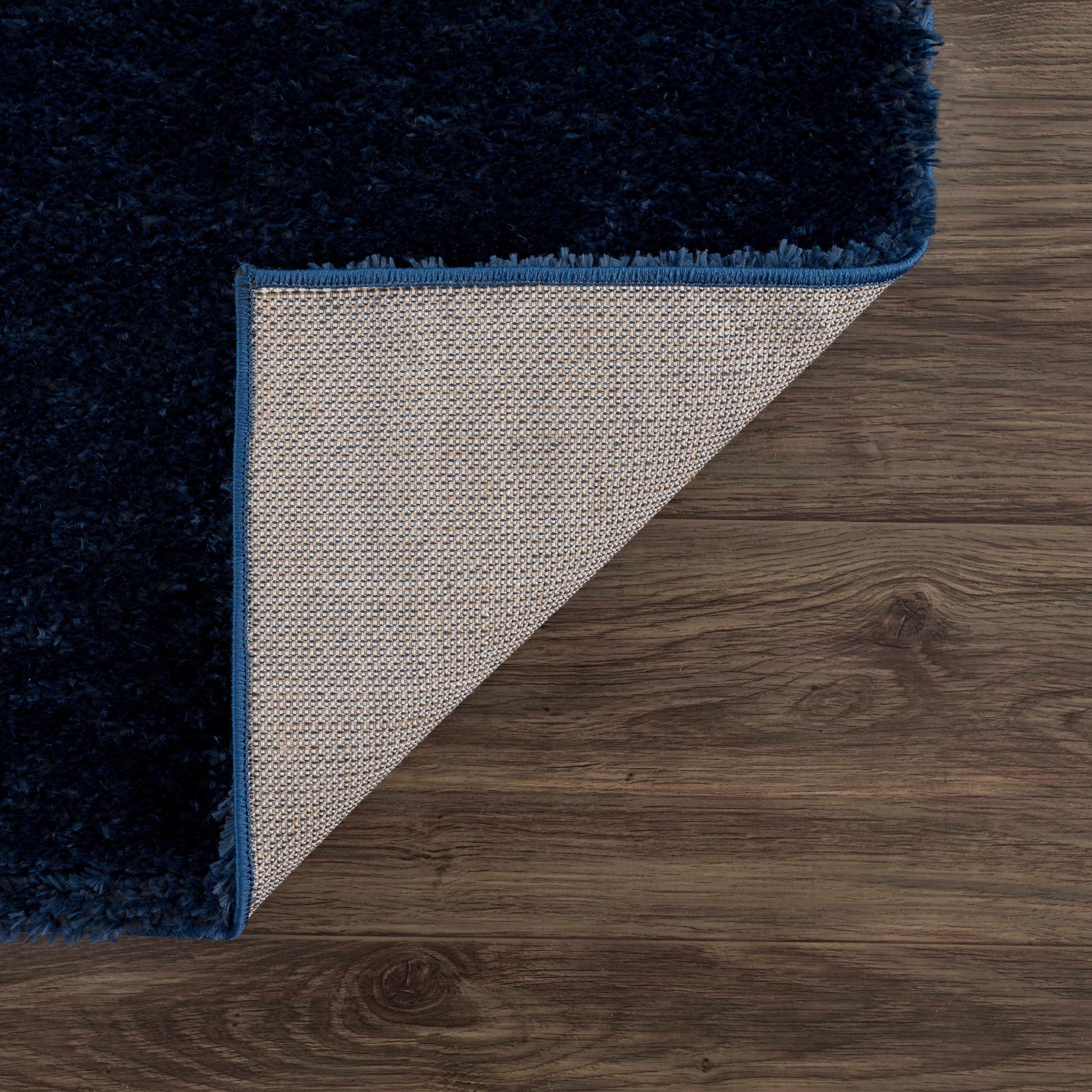 Heavenly Solid Navy Blue Shag Rug - Clearance - Boutique Rugs