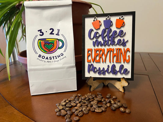 Dark Roast Coffee, by 3.21 Roasting Company