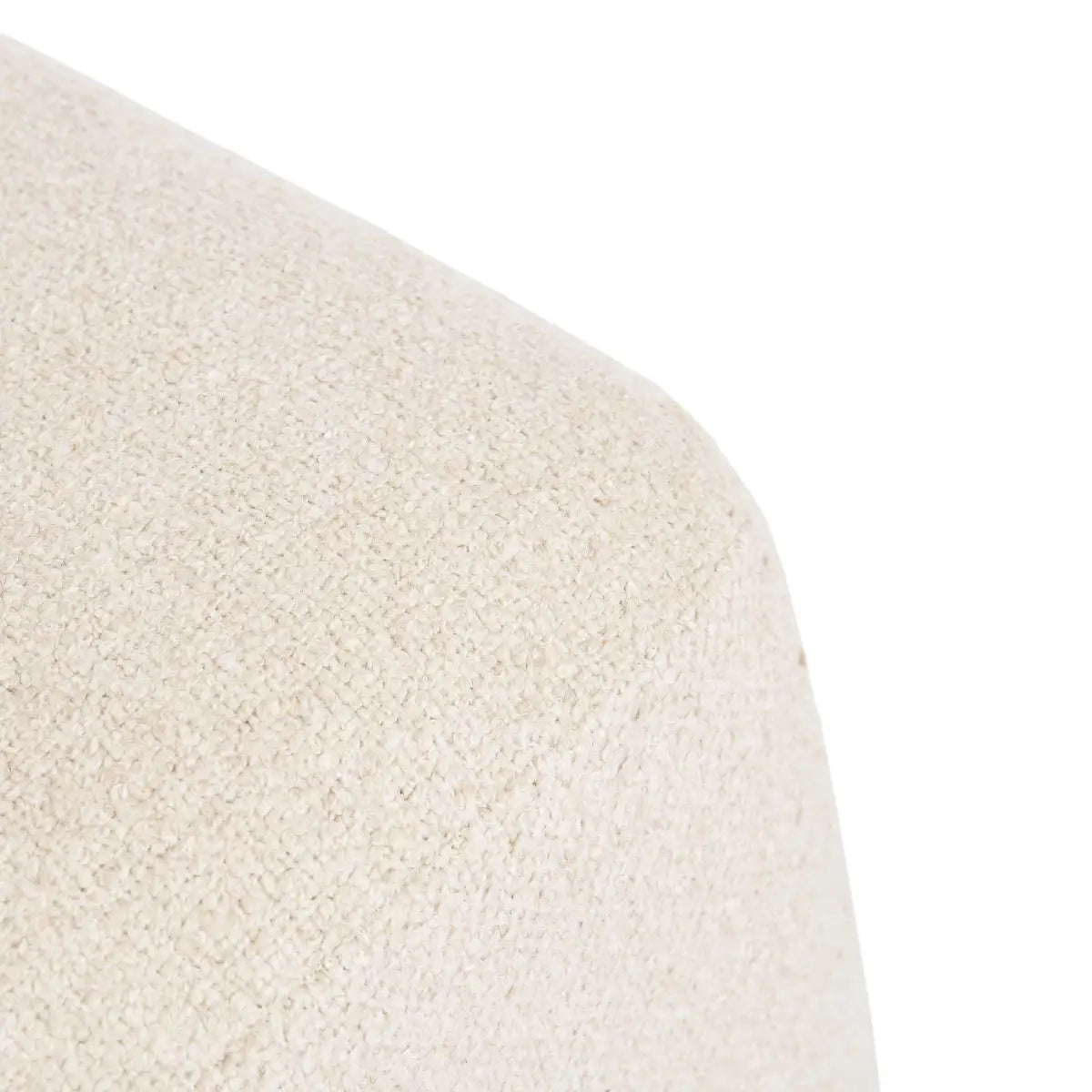 Sabri Modern Square Ottoman - Fabric and Wood - kateandlaurel