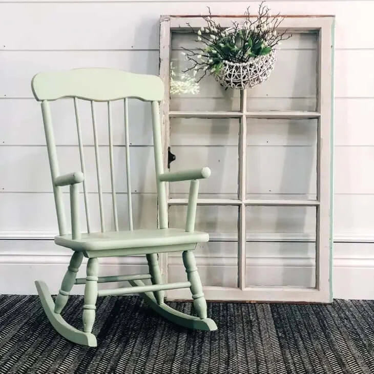 Sage Paint on Chair