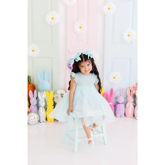 Sage Shimmer Tutu Dress - Mila & Rose ®