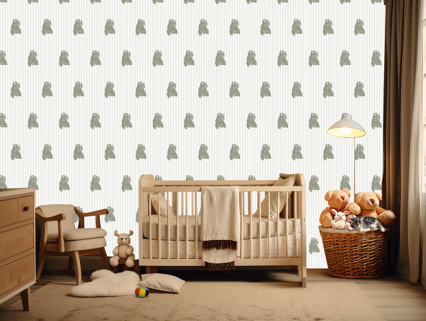 Theodore Wallpaper by Aubrey Fairchild