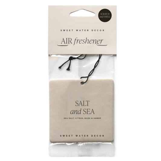 Salt and Sea Hanging Air Freshener - Sweet Water Decor