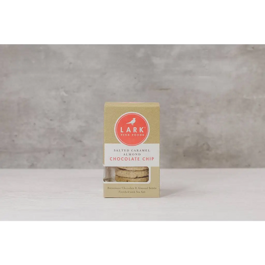 Salted Caramel Almond Chocolate Chip Cookies - Lark Fine Foods