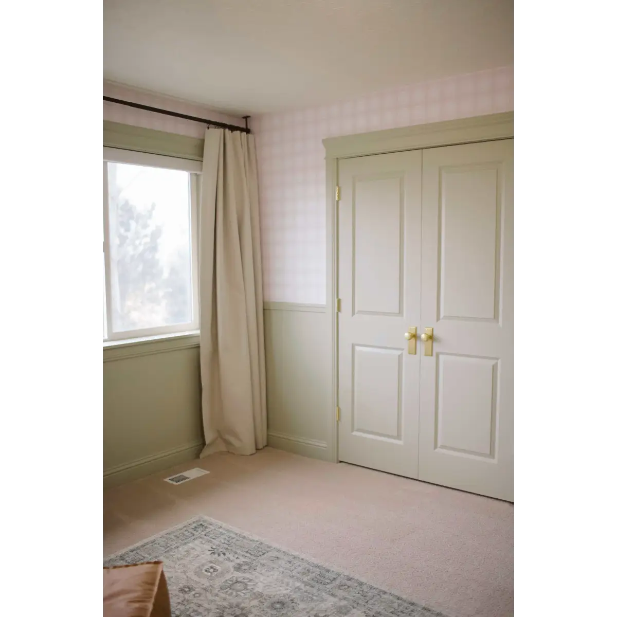 Sampson Wallpaper - Plaid Gingham - Loomwell Home Goods