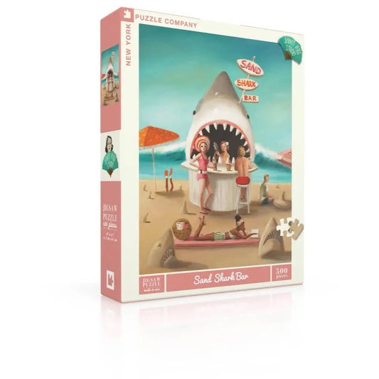 Jigsaw Puzzle - Sand Shark Bar - 500 Piece - New York Puzzle Company