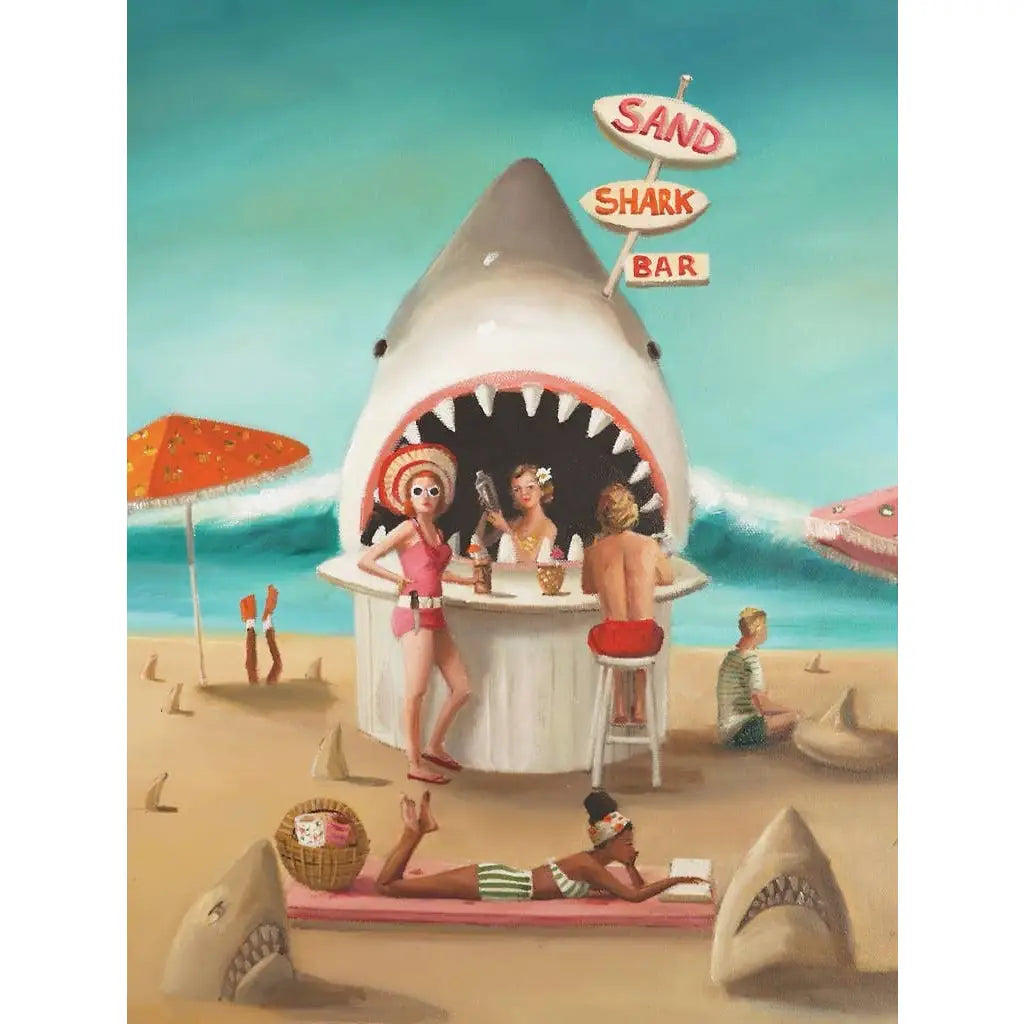 Jigsaw Puzzle - Sand Shark Bar - 500 Piece - New York Puzzle Company
