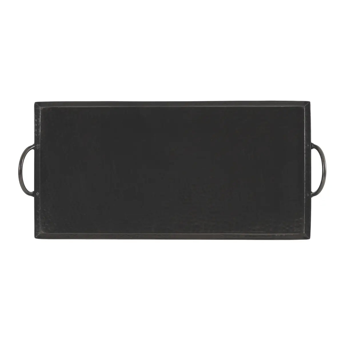 Sanzo Hammered Rectangle Metal Tray - kateandlaurel