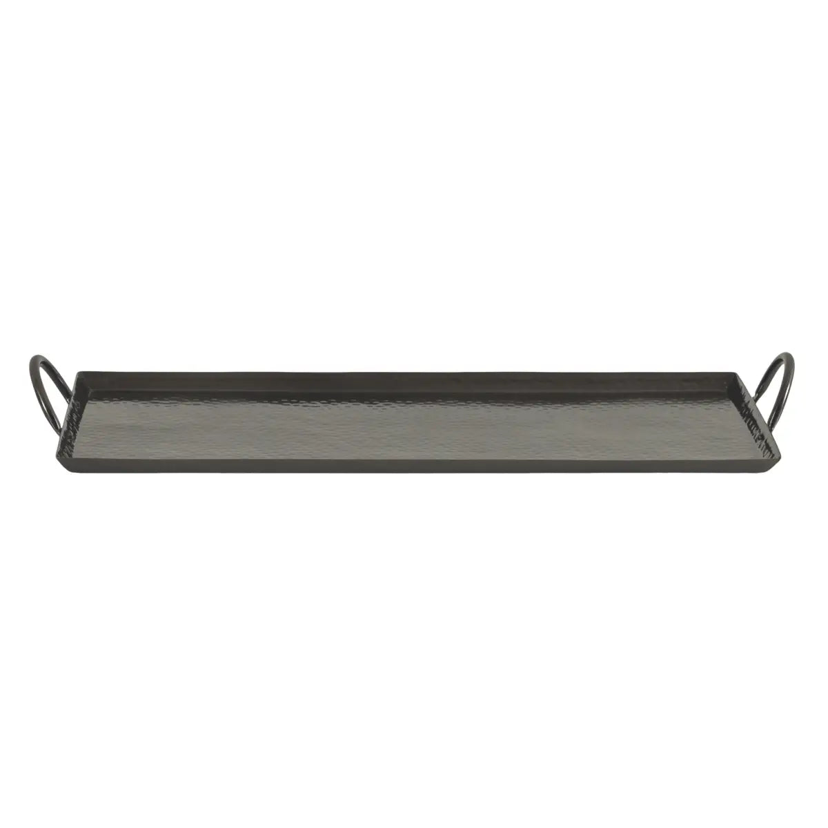 Sanzo Hammered Rectangle Metal Tray - kateandlaurel