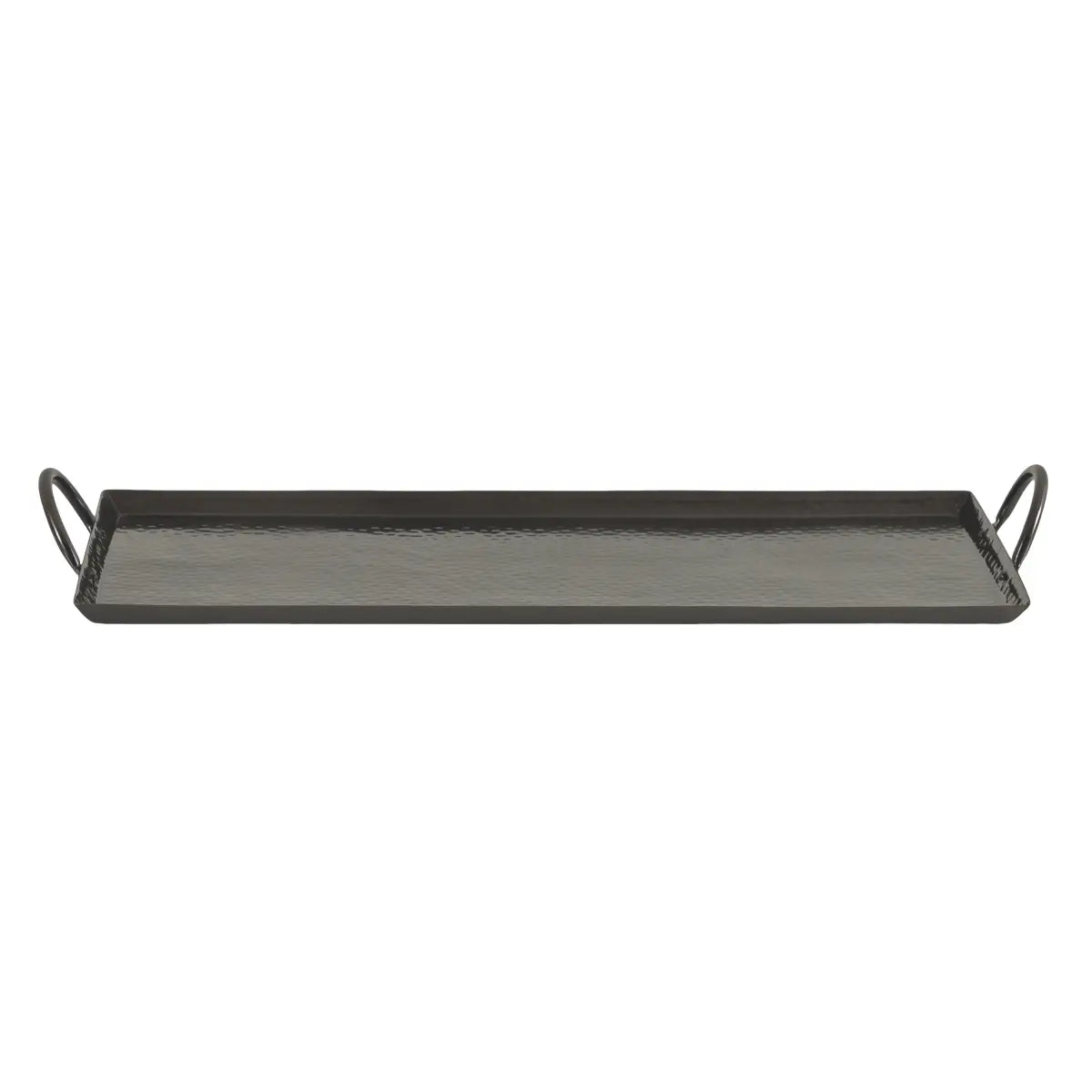 Sanzo Hammered Rectangle Metal Tray - kateandlaurel