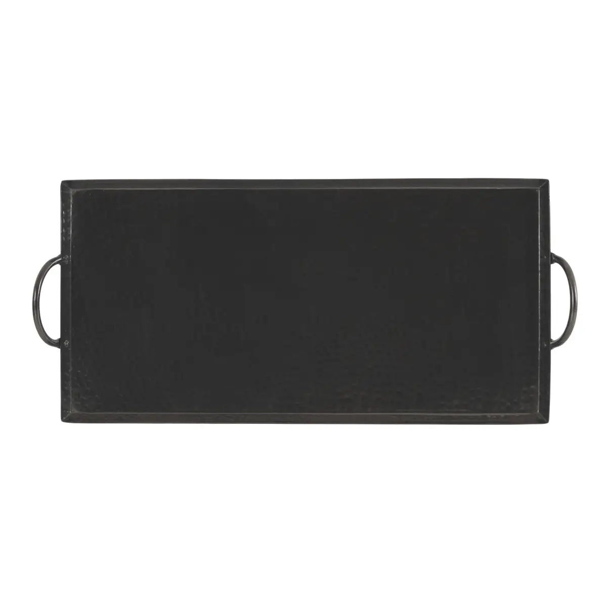 Sanzo Hammered Rectangle Metal Tray - kateandlaurel