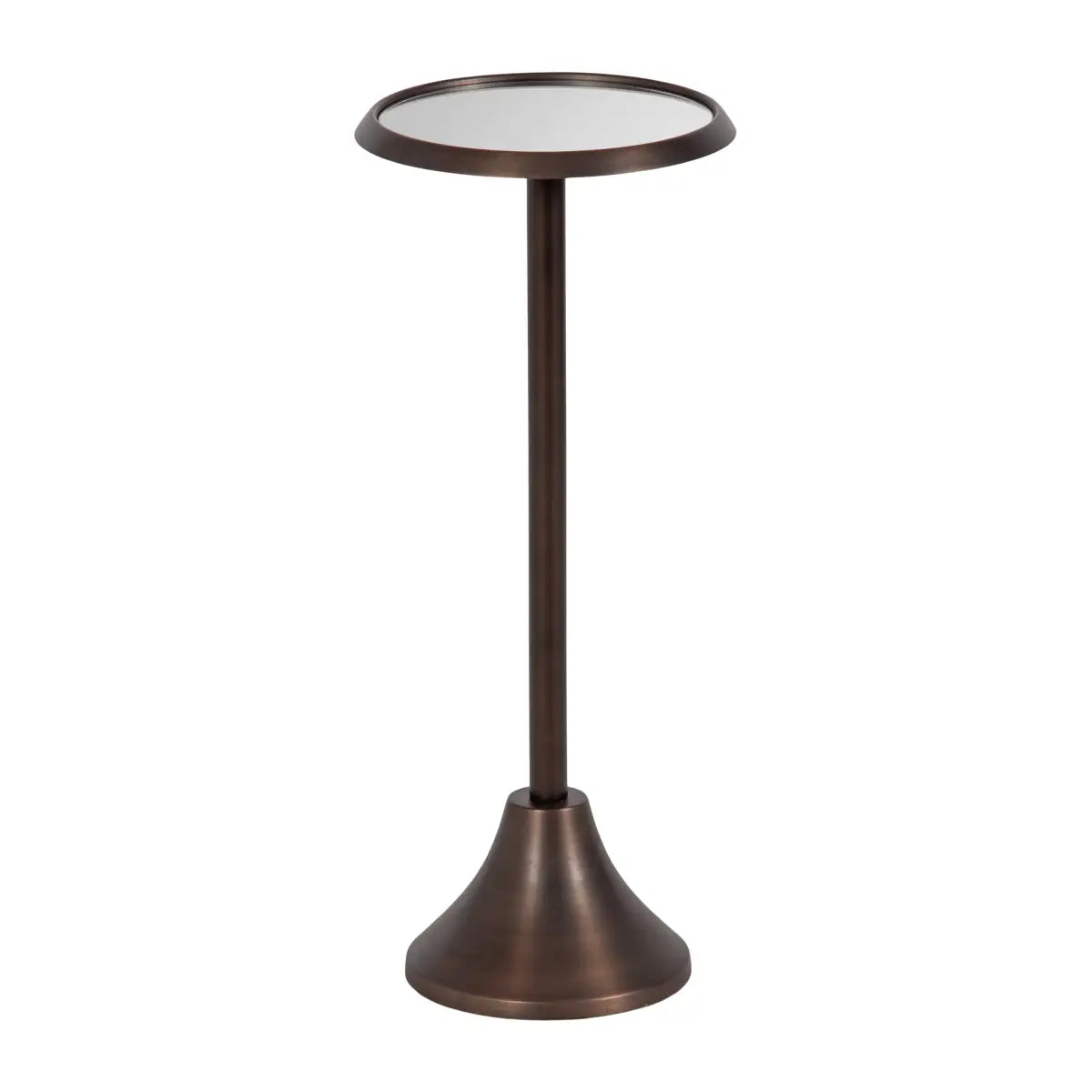 Sanzo Metal Cocktail Table or Plant Stand - kateandlaurel