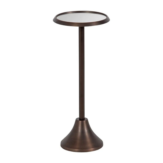 Sanzo Metal Cocktail Table or Plant Stand - kateandlaurel