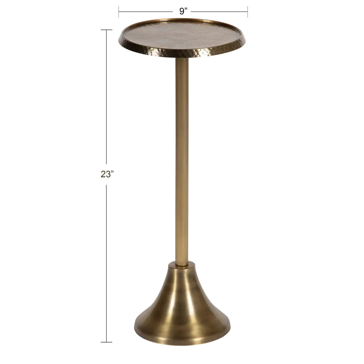 Sanzo Metal Cocktail Table or Plant Stand - kateandlaurel