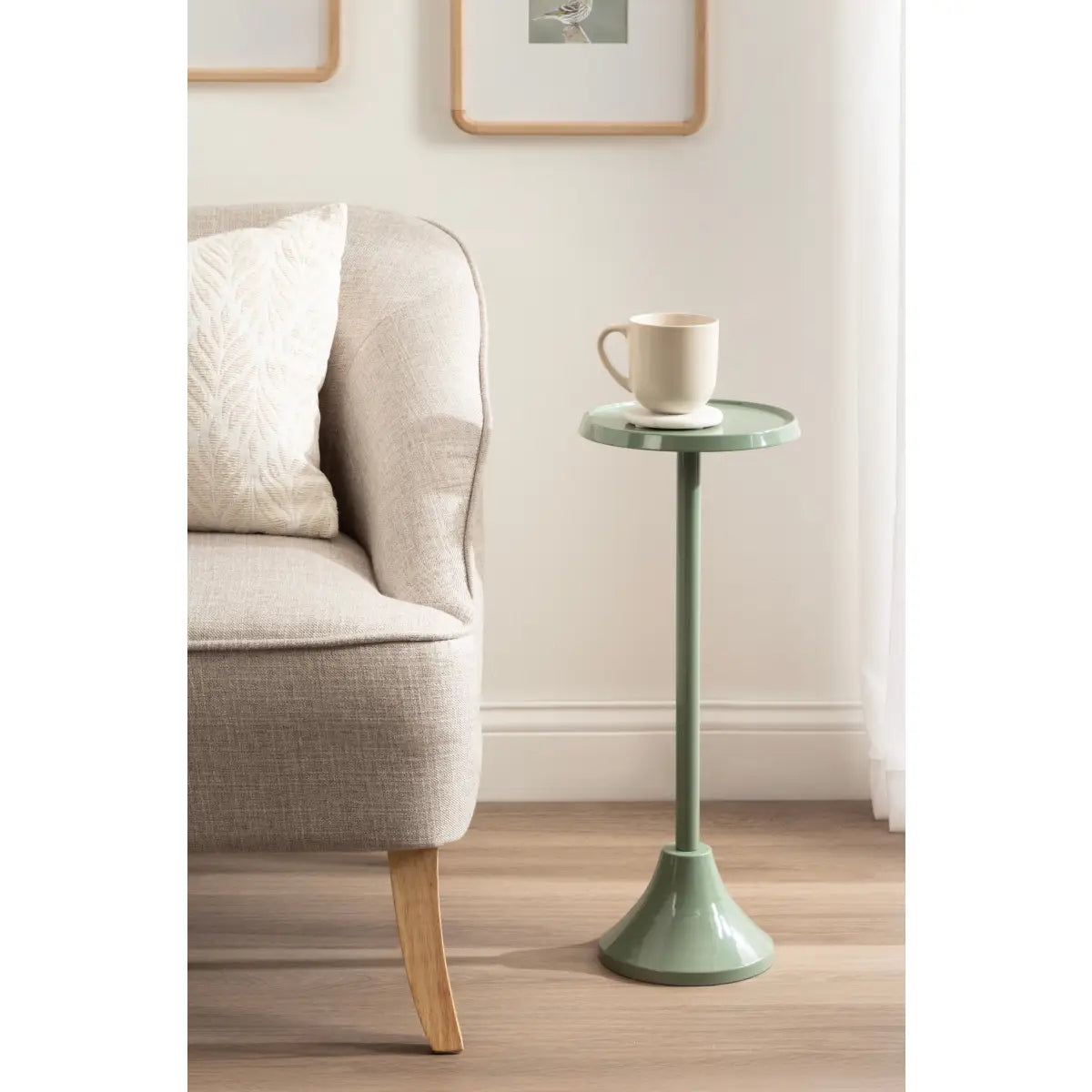 Sanzo Metal Cocktail Table or Plant Stand - kateandlaurel