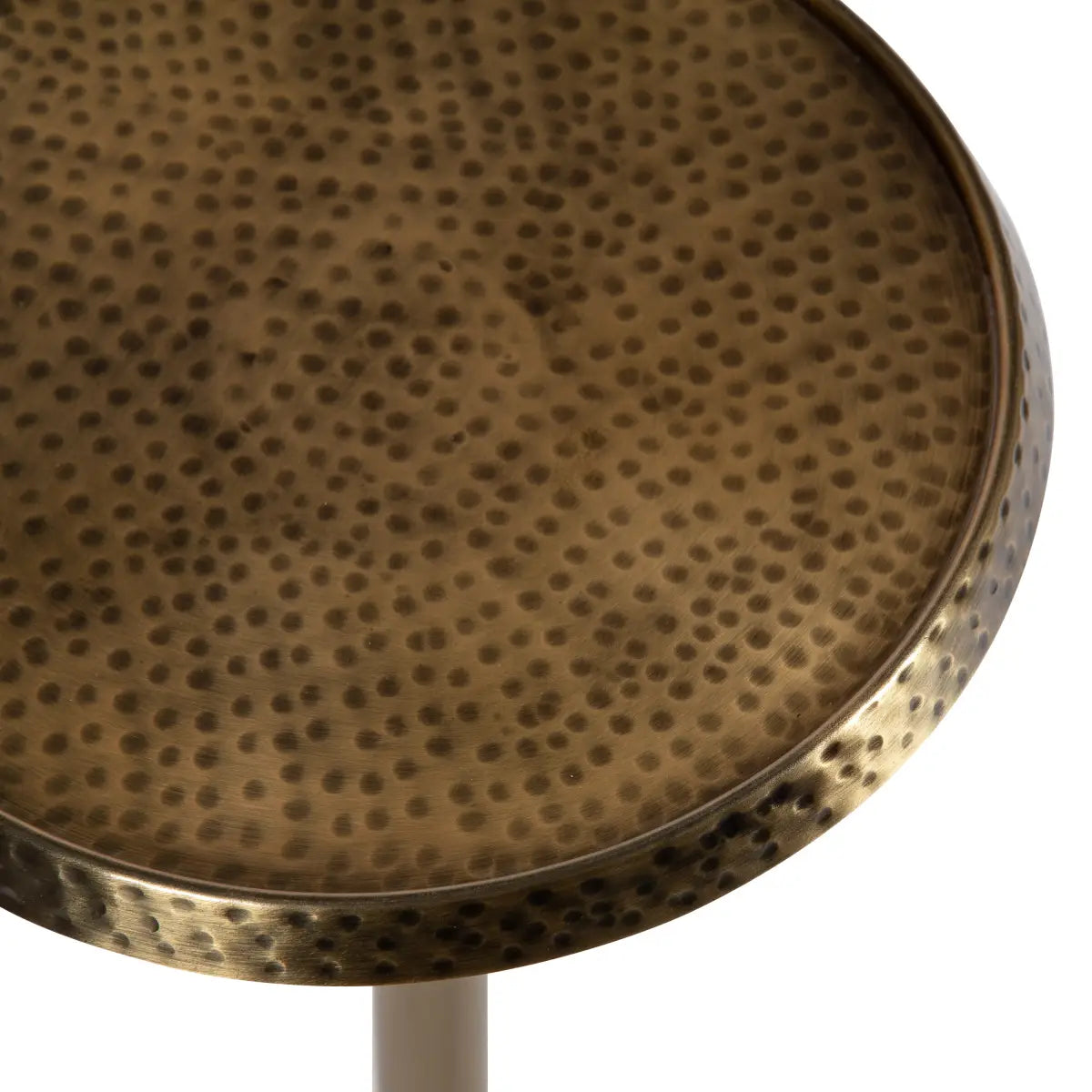 Sanzo Metal Cocktail Table or Plant Stand - kateandlaurel