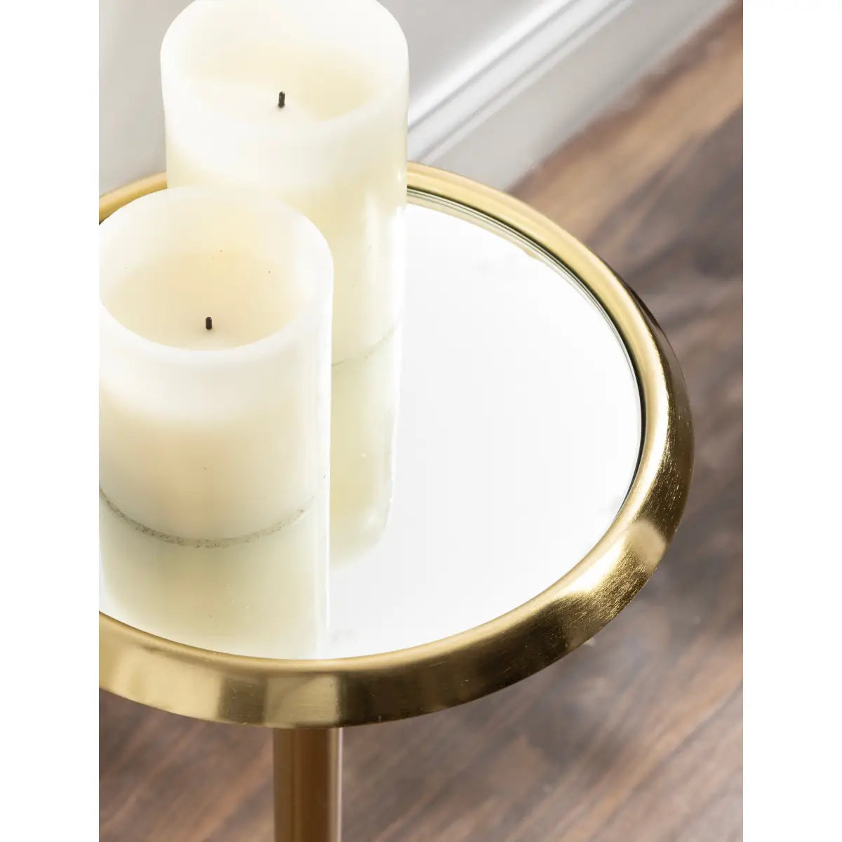 Sanzo Metal Cocktail Table or Plant Stand - kateandlaurel