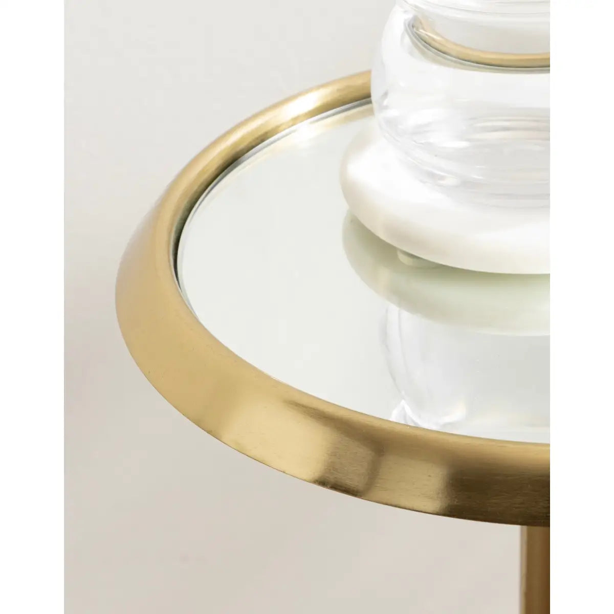 Sanzo Metal Cocktail Table or Plant Stand - kateandlaurel