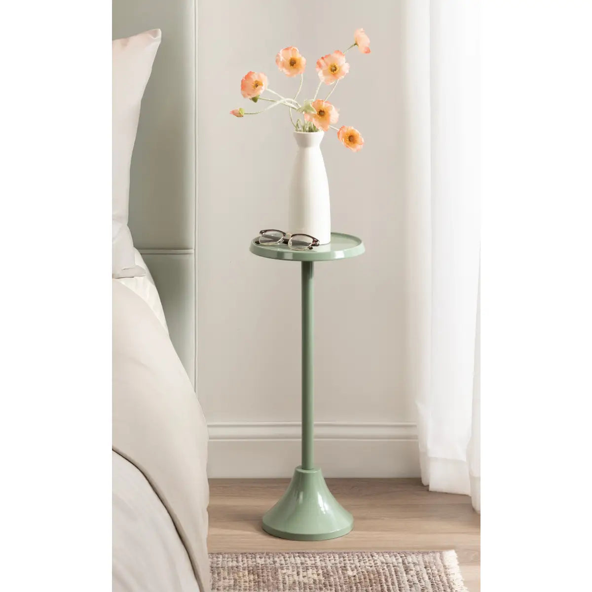 Sanzo Metal Cocktail Table or Plant Stand - kateandlaurel