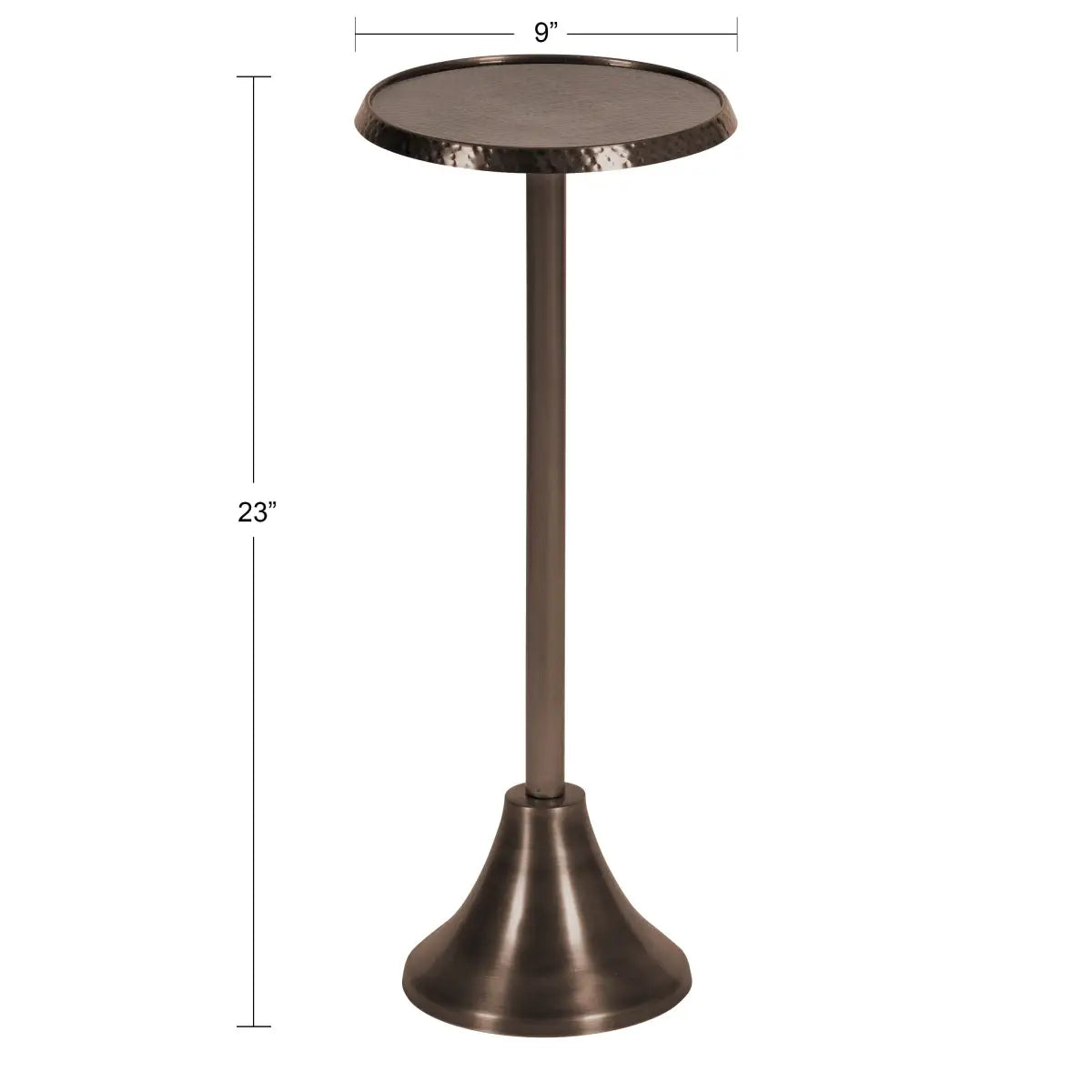 Sanzo Metal Cocktail Table or Plant Stand - kateandlaurel