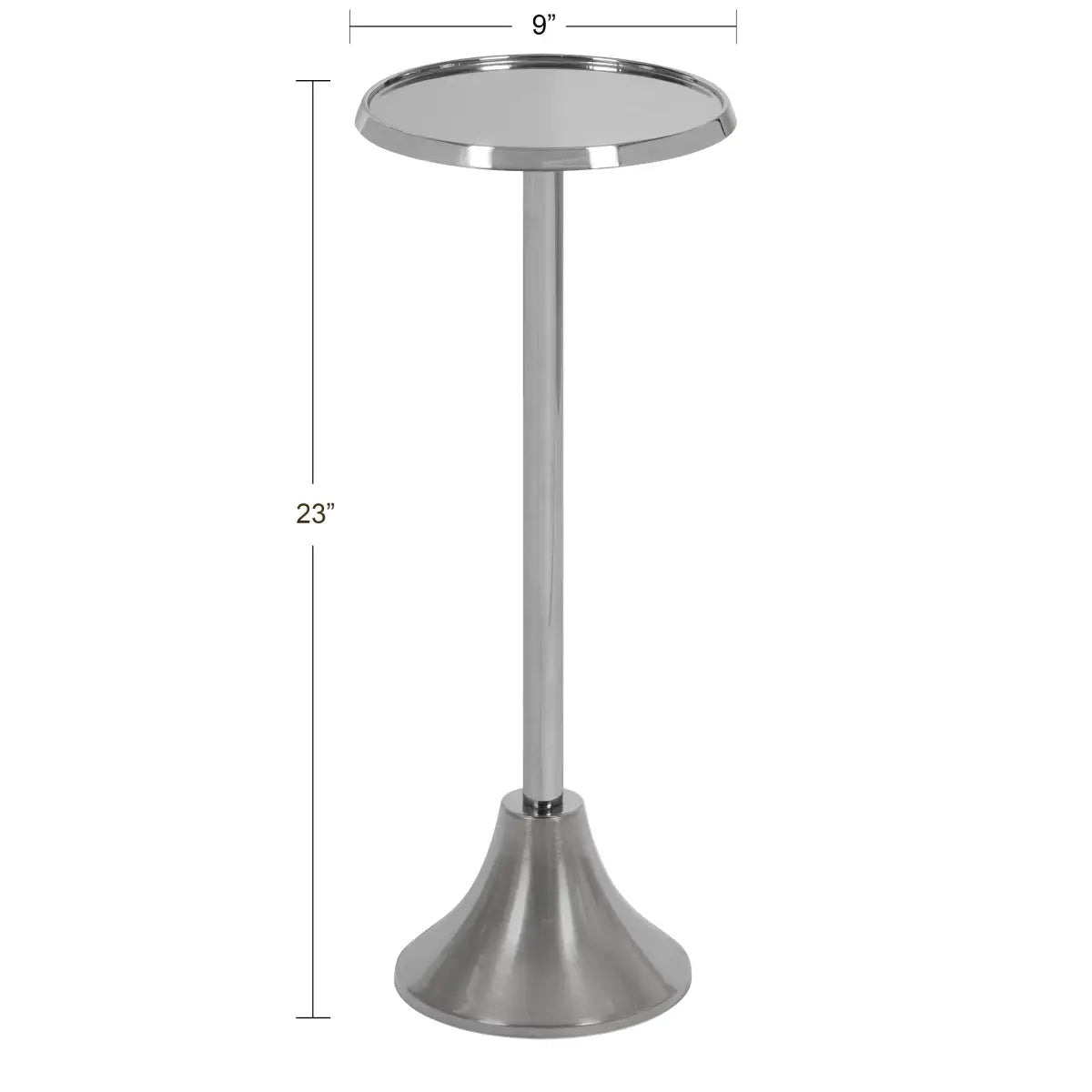 Sanzo Metal Cocktail Table or Plant Stand - kateandlaurel