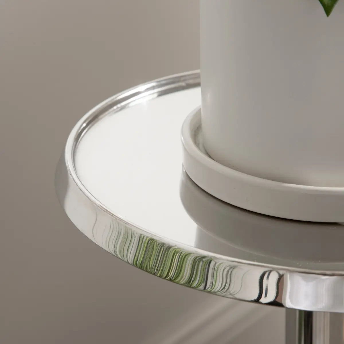 Sanzo Metal Cocktail Table or Plant Stand - kateandlaurel