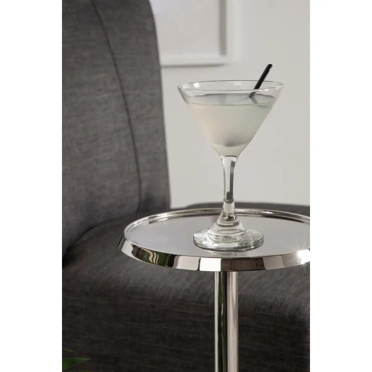 Sanzo Metal Cocktail Table or Plant Stand - kateandlaurel