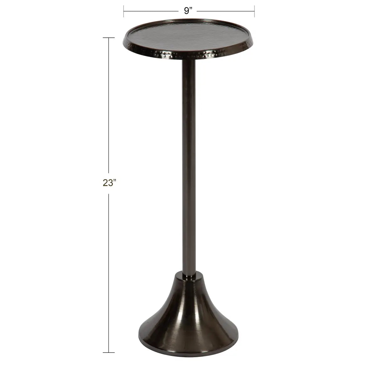 Sanzo Metal Cocktail Table or Plant Stand - kateandlaurel