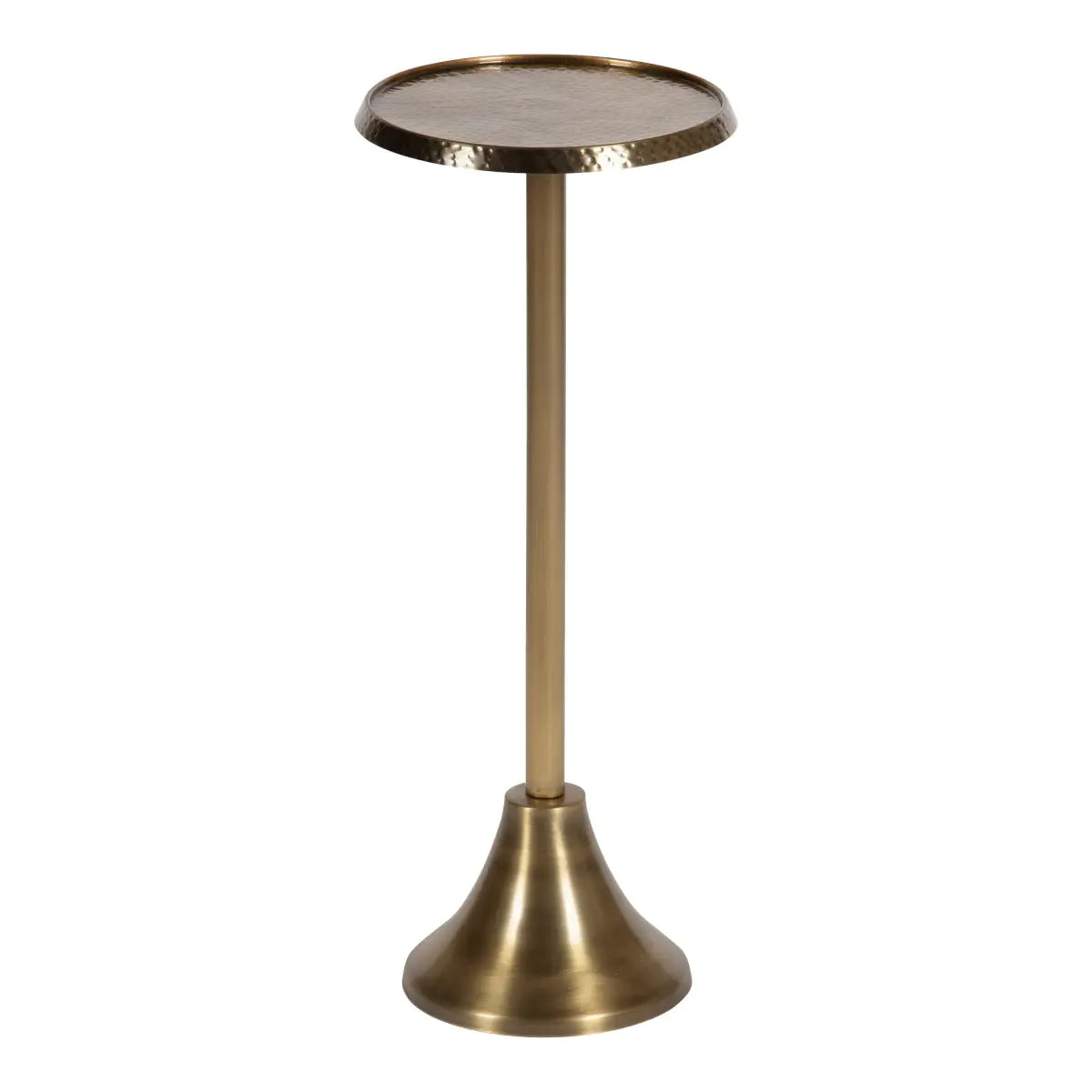 Sanzo Metal Cocktail Table or Plant Stand - kateandlaurel
