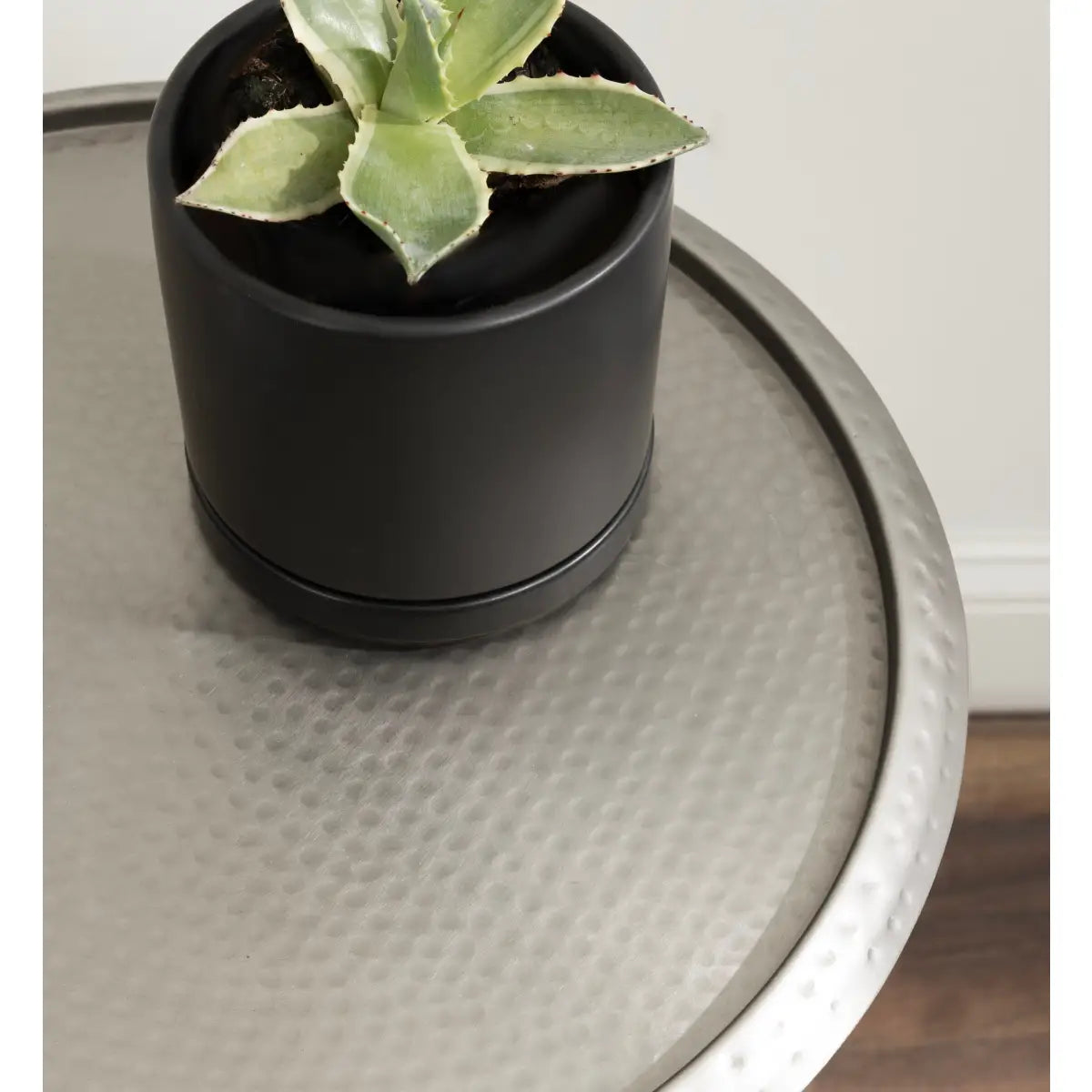 Sanzo Metal Side Table or Plant Stand - kateandlaurel